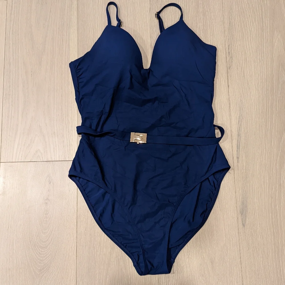 Tory Burch Navy One Piece Swimsuit - Picture 4 of 12